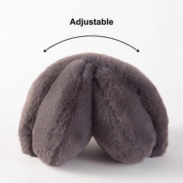 Foldbare Ørevarmere, Justerbare Faux Fur Ørevarmere til Vinter