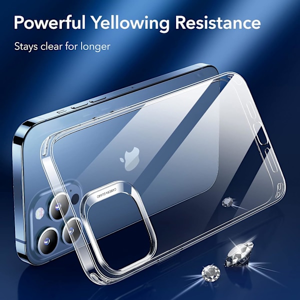 Case Compatible with iPhone 13 Pro Max, Slim High Transparency Cover