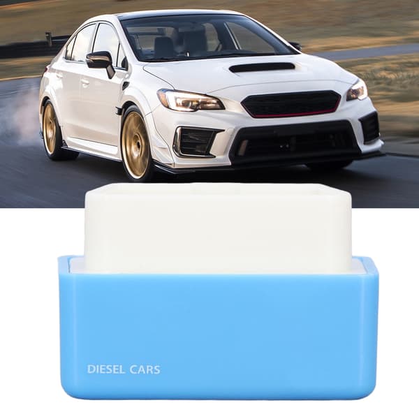 OBD2 ECO Brændstofbesparende Effekt Chip Tuning Box 15% ABS Universal til Biler Siden 1996 blå blue blue
