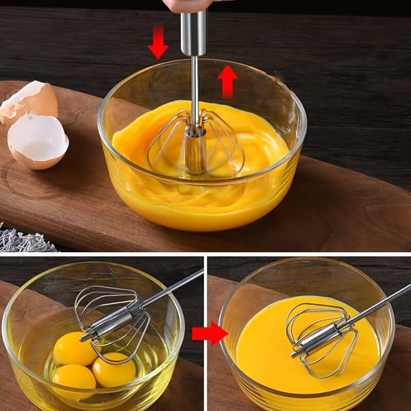 Handheld mixer for cream and eggs, perfect for baking and cooking, 30 cm practical kitchen tool