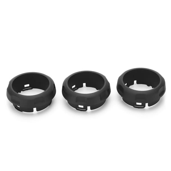 3 Pcs Air Conditioning Switch Knob Covers Rings Replacement for Land Rover Discovery 4/Sport