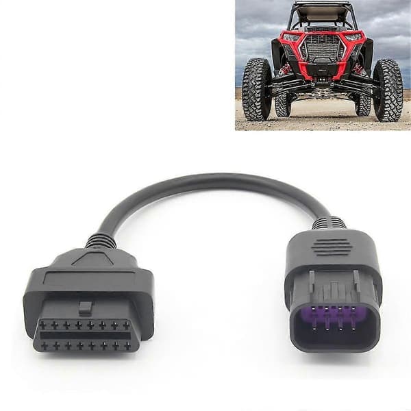 8-bens til 16-bens OBD2-kabeladapter til Rzr / / General / Sportsman / / Diagnostisk adapter