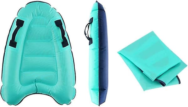 Inflatable Surfboard for Kids and Adults, Portable Surfboard with Handle, Swim Board, Foldable Floating Summer Board