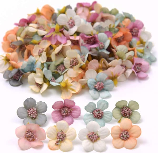 Artificial Mini Flower Heads Artificial Gerbera Daisy Flowers Fake