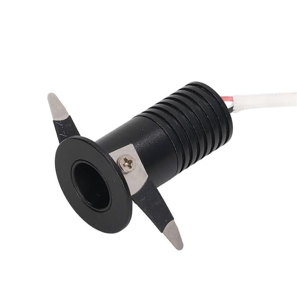 LED Innfelt Spotlight Mini Under Skaplampe Downlights med LED-driver AC85-265V Varmhvit 3000K