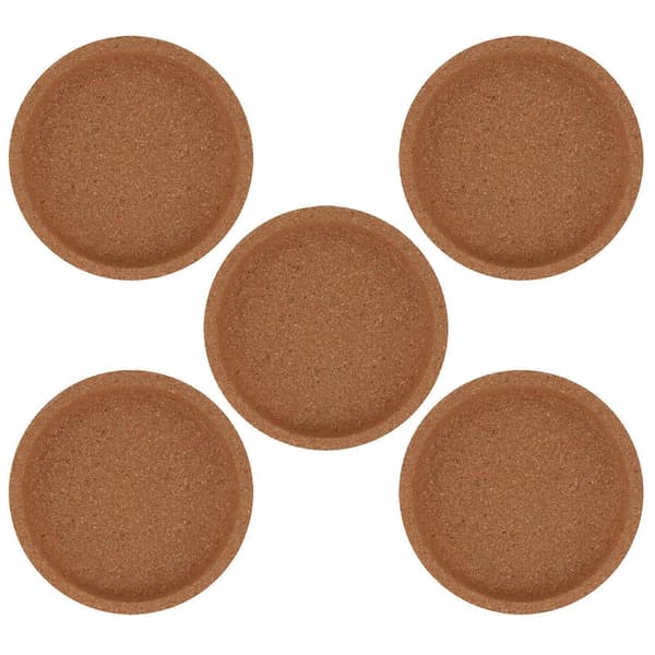 5 Pcs Wooden Coasters Cup Coasters Coffee Drink Teacup Mat Table Decoration for Home Kitchen Cafe