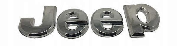 Emblem, merke, logo, inskripsjon Jeep 140x41mm