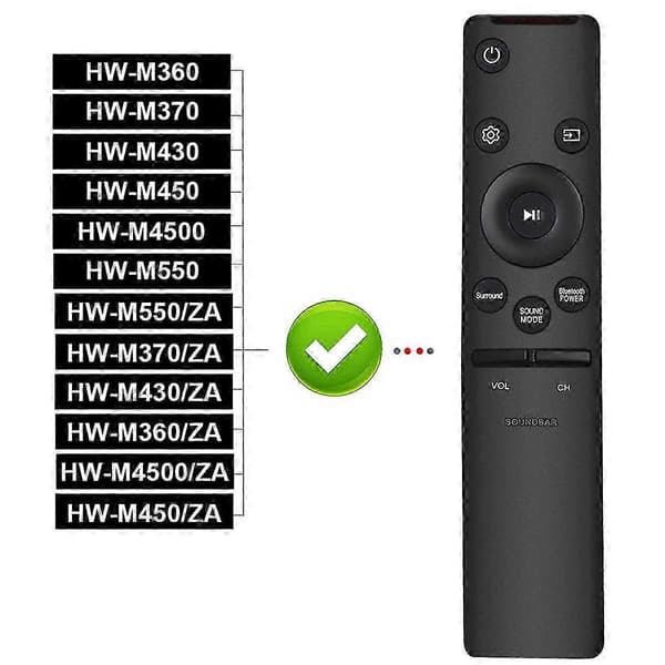Replacement Remote Control AH59-02758A for -M360/ -M370 -M370/ -M430 -M430/ -M450 -M4500