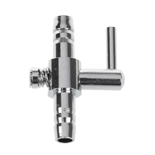 Aquarium Fish Tank Air Flow Control Lever Pump One Way Valve, 4 Pieces