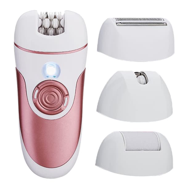 Epilator 4 i 1 Hårfjerning Kvinner Barbermaskin Oppladbar USB