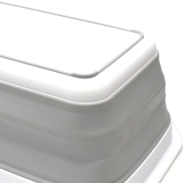 9,2L (2,37 gallon) hopfällbart badkar - Portabel picknickkorg / Krater -