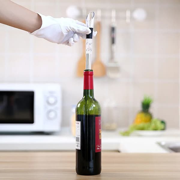 tsts--4-pack rostfria vinkylare med vinkylningsstav och luftningsfunktion - FD18 -