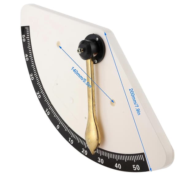 Marin Klinometer Nivå Inclinometer Vinkelmåler Instrument for Skip Båter Yachter Bobiler