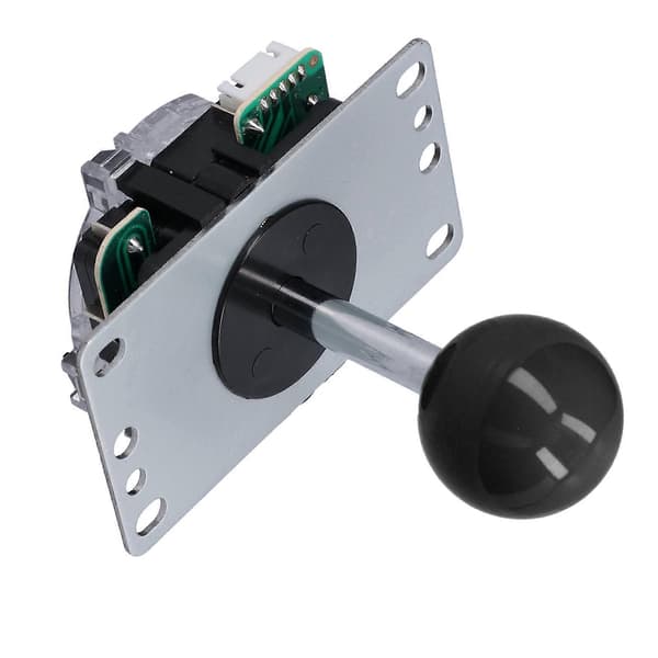 QM070901 Arkadespil Joystick Kit Nul Forsinkelse Arkadespil DIY Kit Dele med Encoder Board 10 Knapper Joystick til MAME Sort