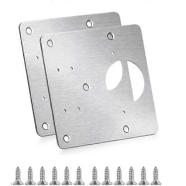Korjauslevy saranalle 90x90mm 2 kpl