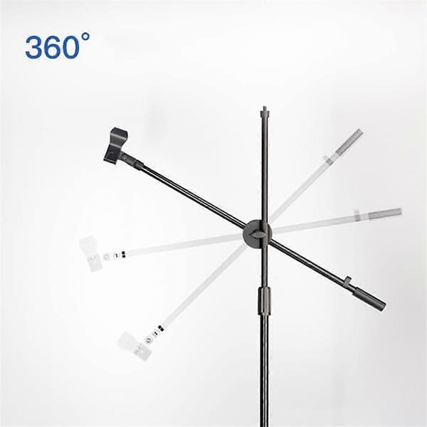 Live Broadcast Bracket Crossbar Microphone Extension Rod Extra Camera Clamp Mount Accessories A