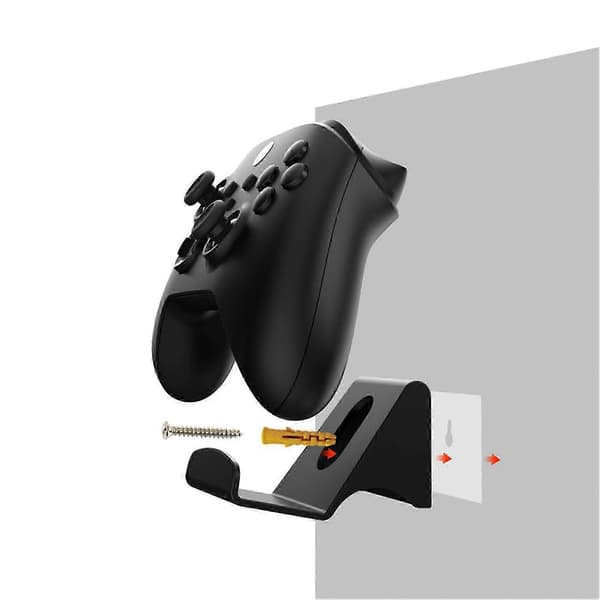 2 Pcs Game Controller Hook Wall Mounted Universal Wireless Controller Hanging Storage Rack for Home