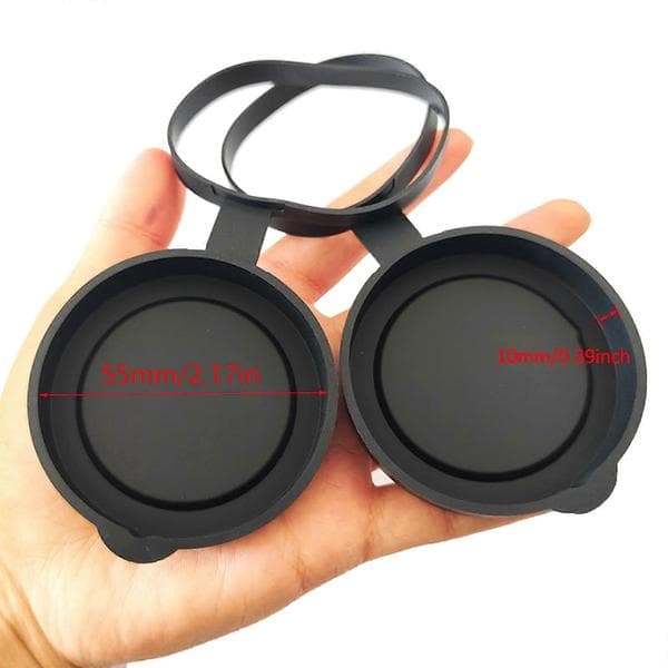 Quality Binoculars/Monocular Objective Lens Covers Easy to Remove 52-55mm Simple Structure Good Protective Effect S S S