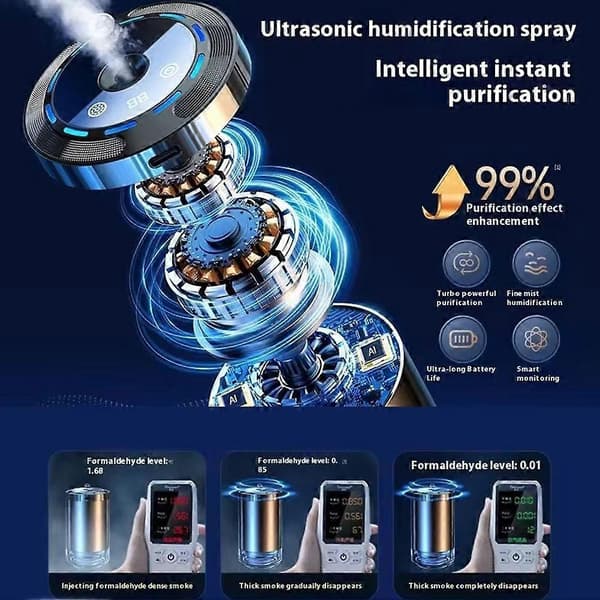 Smart bilparfume luftfrisker diffusor aroma duft diffusormaskine bil Ancient Dragon Ancient Dragon