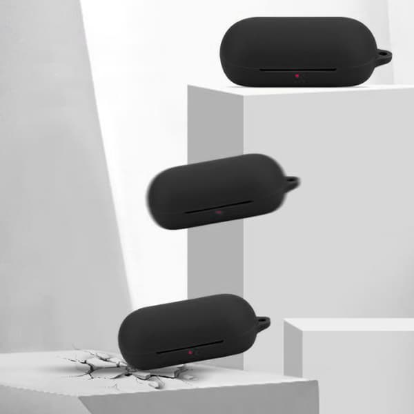 Protective Silicone Case for Sony WF-C700N Headphones Black
