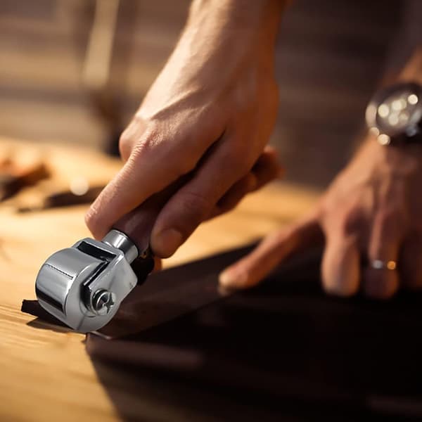 Leather Edge Roller, Carbon Steel Leather Pressure Roller, Le DXGHC