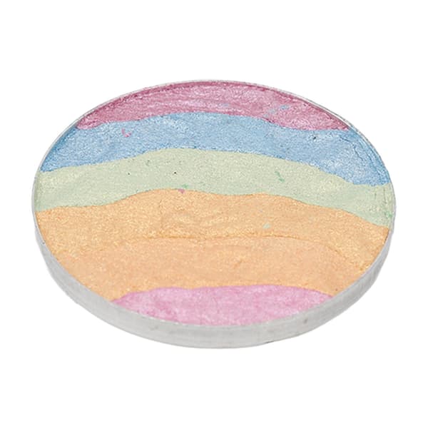Glitter Øjenskygge 6 Farver Langtidsholdbart Fint Pulver Multifunktionelt Bærbart Metallisk Highlighterpulver til Makeup Type 2