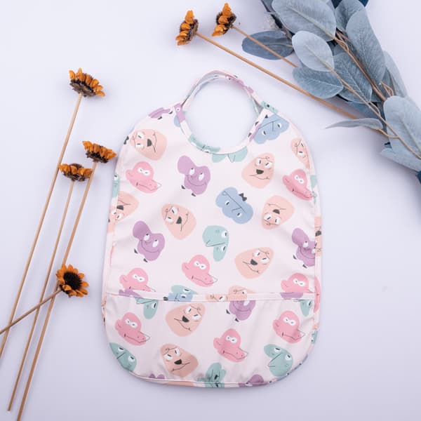PU-smekke for barn, vanntett rispose for baby, drypphåndkle