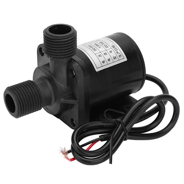 Mini DC Cirkulationspumpe Børsteløs IP68 1320L/H Vand Hydrauliske Værktøjer ZCT40 DC24V 0.3