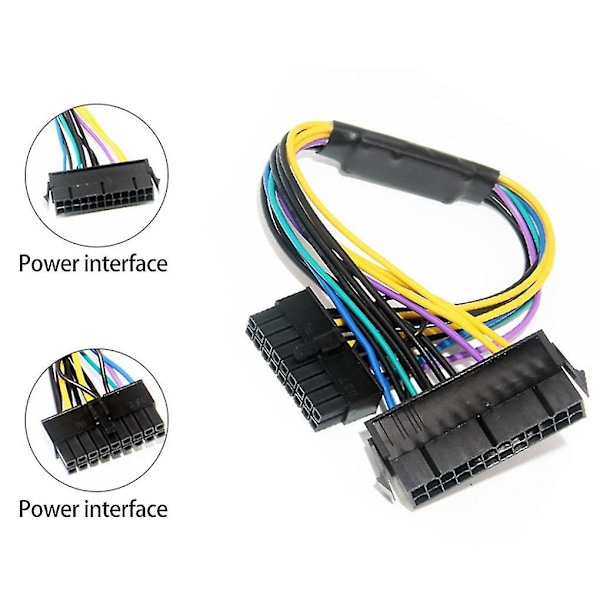 Psu Atx 24-nastainen - 18-nastainen adapterikaapeli muunninkaapeli Z420 Z620 -työaseman emolevylle 18