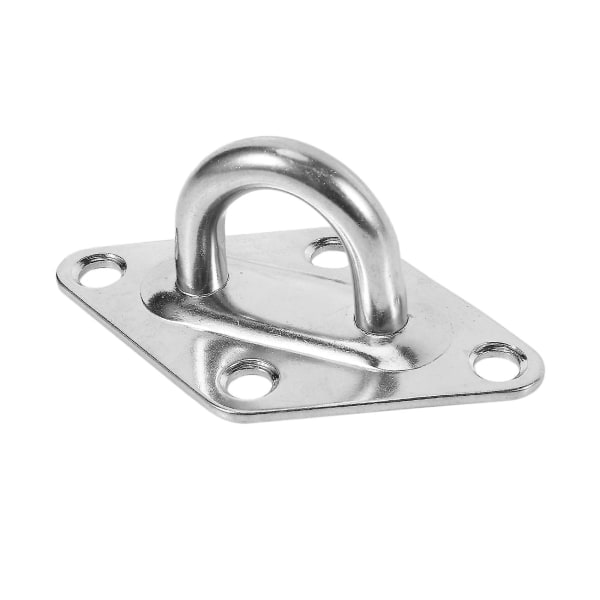 304 Rostfritt Stål 10 mm Tjock Ring Segelskyddsdyna Ögonplatta Marin Båtrigg