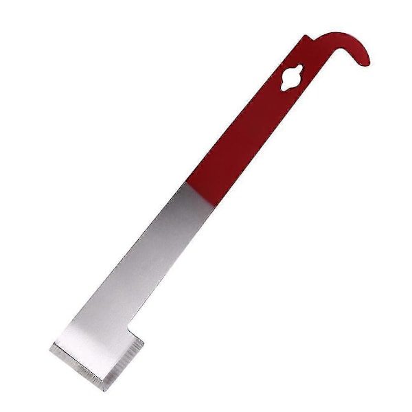 2-pack Stainless Steel Beekeeping Tools Beehive J-Hook Bee Frame Lifter and Scraper Tool for Beekeeping -Sy