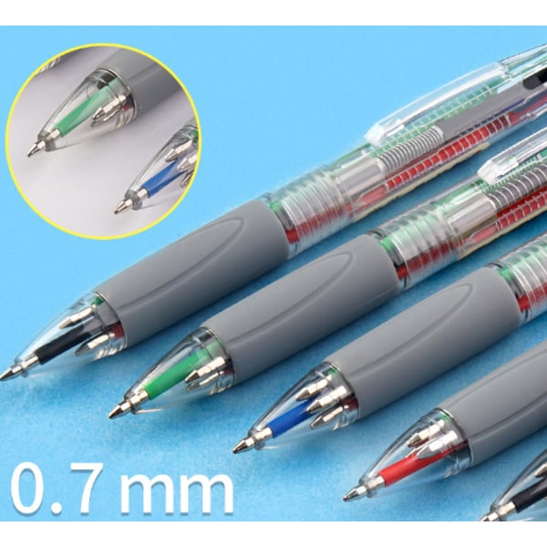 4 Originalfärger Infällbar Kulspetspenna Medium Point (0,7 mm)