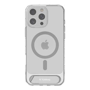 Torras Pstand Series Deksel til iPhone 16 ProMax (Gjennomsiktig)