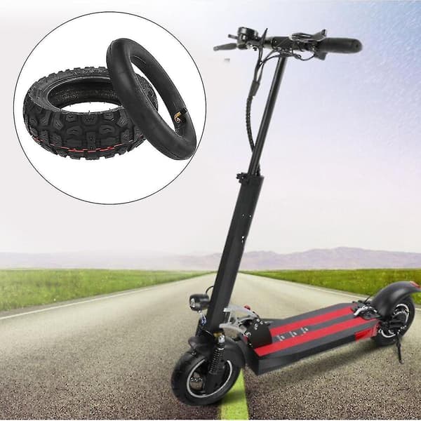 10x3.0 Slangeløst Dæk til Elektrisk Scooter Kugoo M4 Pro, Inderrør [Db]