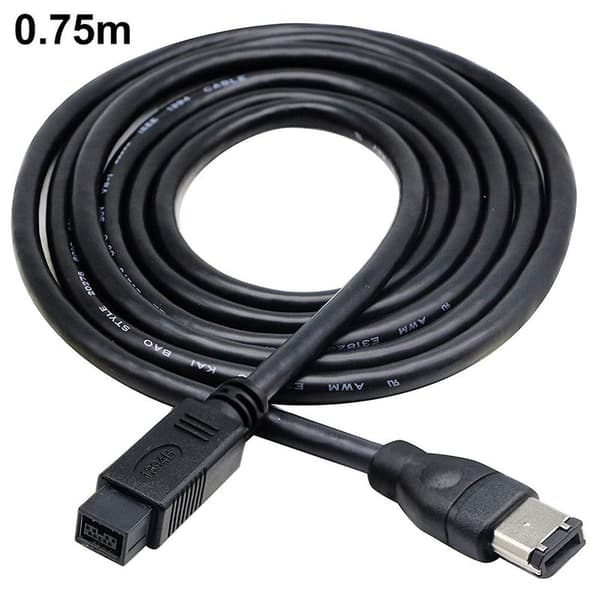IEEE 1394B Firewire 800 - 400 9-nastainen - 6-nastainen kaapeli 6 jalkaa, Firewire
