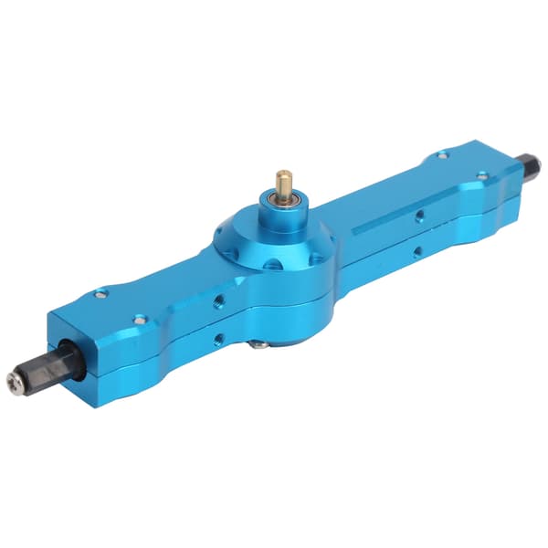 127MM Bagbro i aluminiumlegering Akselmonteringstilbehør til WPL D12 1/10 RC Lastbil Del Blå B