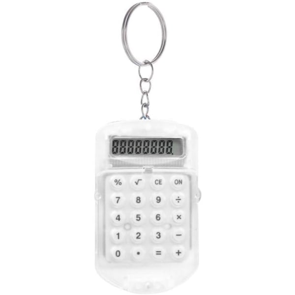 keyring,Sophisticated practical Portable Mini Flip Calculator