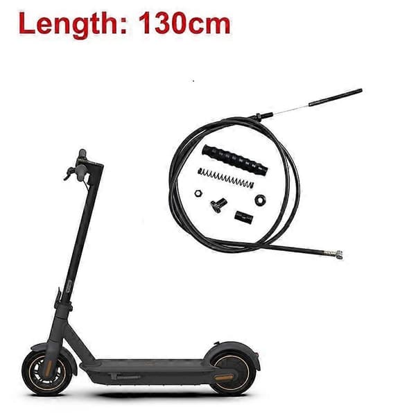 Ny bremsekabel til Ninebot MAX G30 KickScooter G30D El-løbehjul Forhjulsbremse Monteringstilbehør