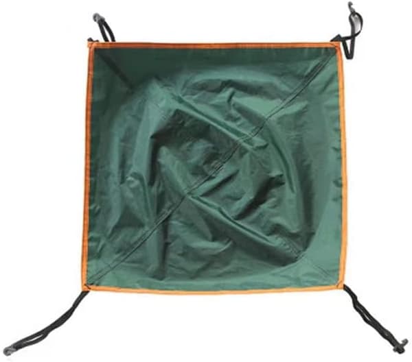 Vandtæt tagdækning til campingtelt til hus, telt, lysthus, vandreture (Grøn, 56*56cm)