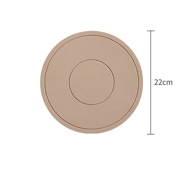 Varmeisoleringsmåtte Silikoneunderlag BRUN 22CM BRUN