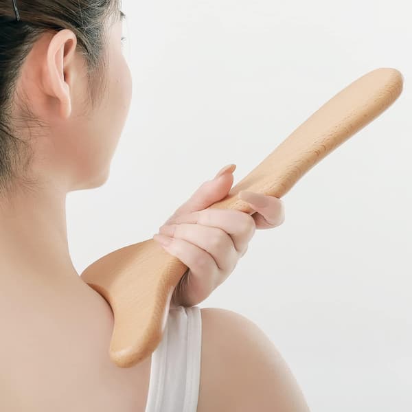Træterapi Massageværktøj Træ Lymfedrænage Massager Kropsformningsværktøj til Maderoterapi, Gua Sha, Muskelafslapning