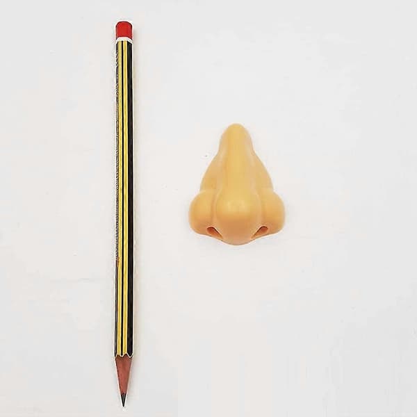 Nose Shaped Pencil Sharpener Manual Colorful Metal Double Hole Pencil Sharpener