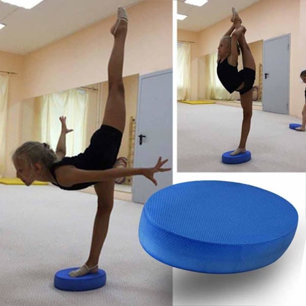 Oval Foam Balance Board, Stable Exercise Plate, Portable Gymnastics Training Board, Non-Slip Balance Training Board