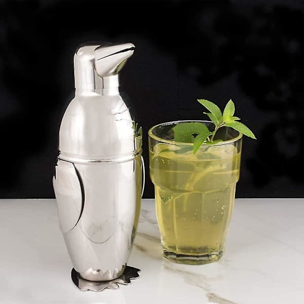 Shaker, Pingvin Stål Bar Bartender Drinkmikser Shaker, Vin, Produksjonsmateriale