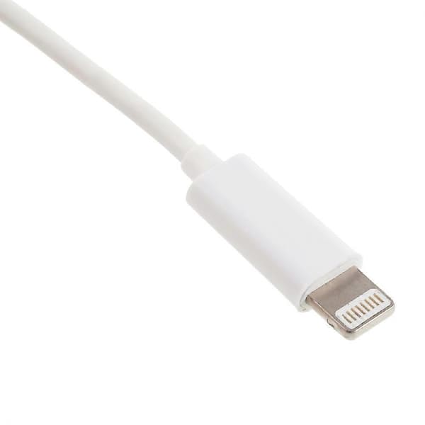Lightning til 3,5 mm hun hovedtelefonadapterkabel til iPhone 7/7 Plus, understøtter IOS10.3