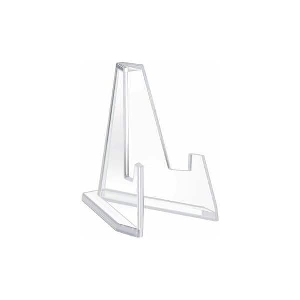 CRUEL 1-pack Clear Acrylic Mini Easels, Coin Stand Card Holder