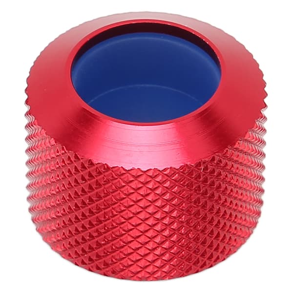 Pipe Compression Fitting Premium Brass High Durability Quick Screw Fitting for Computer Red