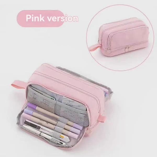 Large Capacity Four-Opening Pencil Case, Popular Pencil Case B
