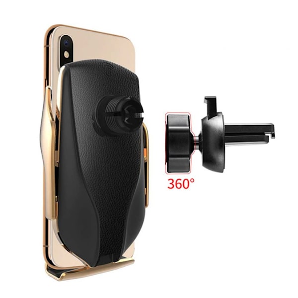 USB-C Smart Wireless Mobile Charger QI Mobile Holder for Car