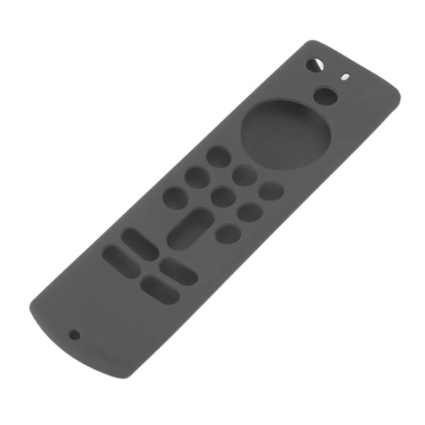 Fjärrkontroll Silikonskydd för Fire TV Stick Halkfritt Silikonskyddsfodral med Snodd 3:e generationens grå